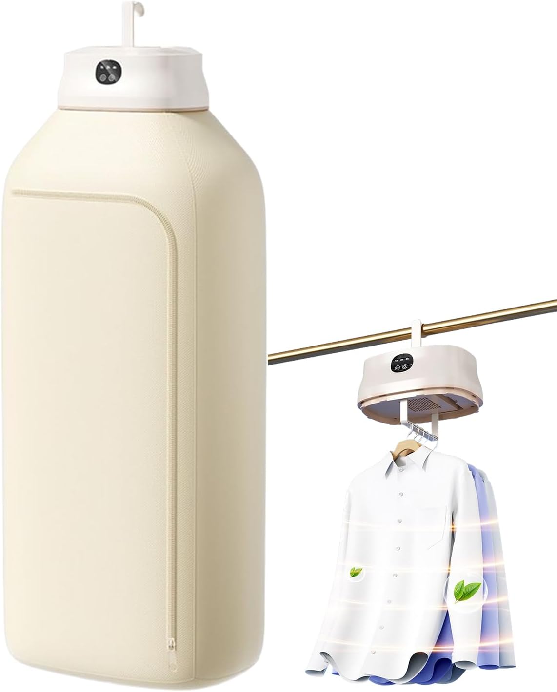 Portable Clothes Dryer - Quick Drying Foldable Machine,400W Portable Laundry Dryer - for Home, Apartment, Dorm, RV, Travel, Sweaters, Shirts, Garments