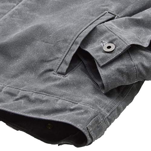 Mens Trucker Jacket - Cotton Corduroy Jacket Men Motorcycle Jackets Heated For Mens4