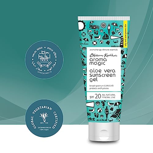 Aroma Magic Aloe Vera Sun Screen Gel, SPF 20, 100ml - Image 6