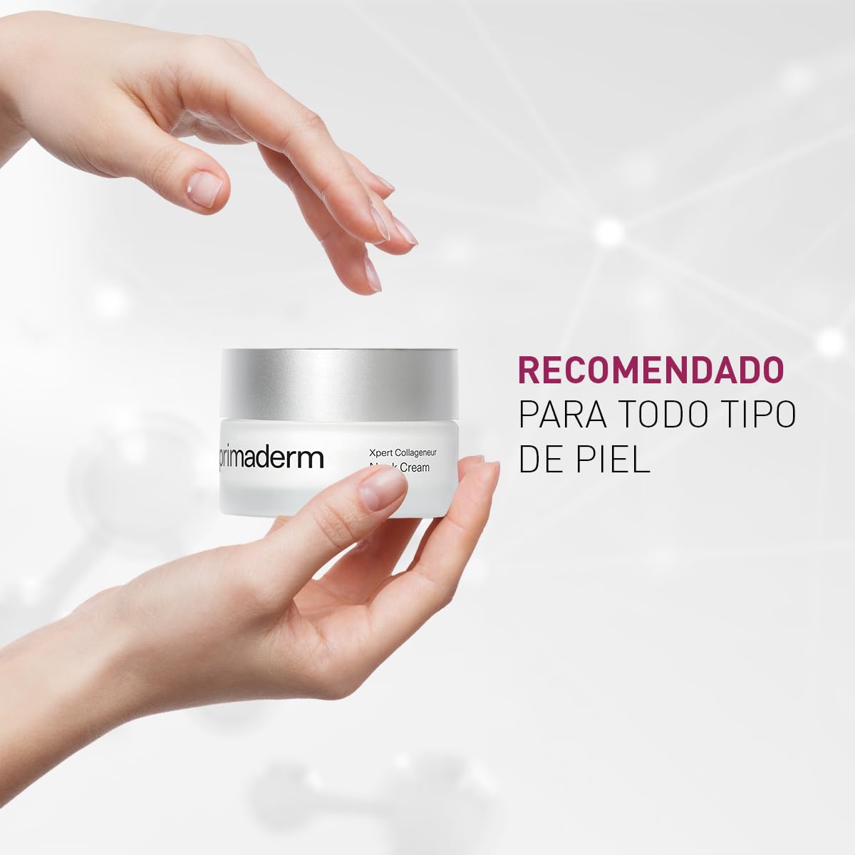 PRIMADERM XPERT Collageneur Neck Cream - Crema de Cuello y Escote Reafirmante - Efecto Lifting Inmediato - Reduce Doble Mentón - Para Todo Tipo de Piel - 50 ml
