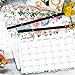 2026 Desk Calendar - Jan 2026 - Dec 2026, 12 Months Large Monthly Desk Calendar, 17
