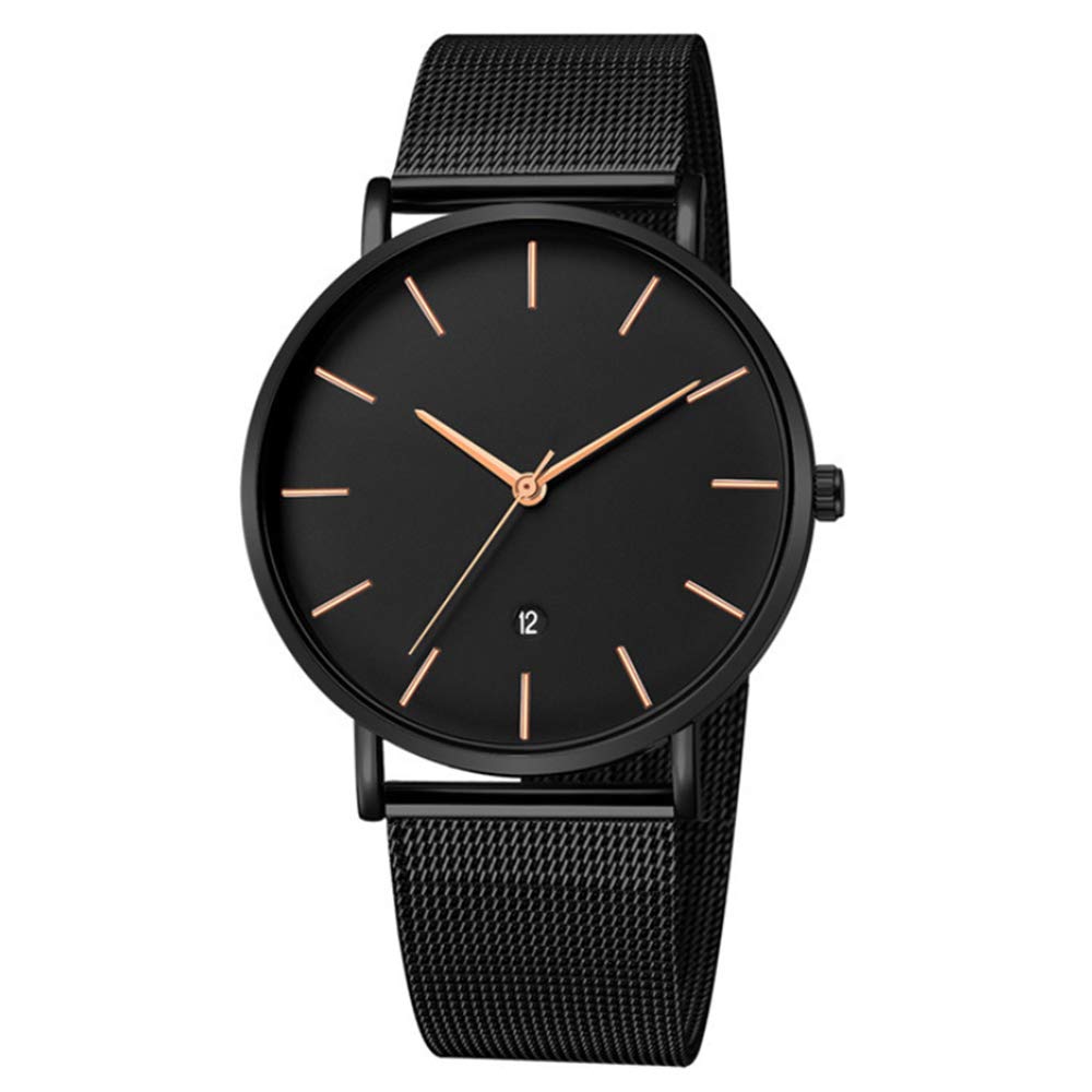 Unendlich U-Watch Infinity Orologio Uomo Cronografo Quarzo – Minimalista, Acciaio, 42mm, 3ATM