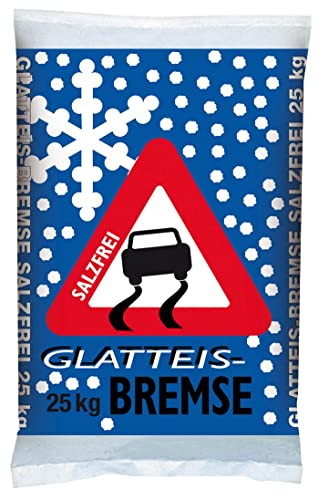 Streugut Winter I Streugranulat 25 kg Sack I Streusalz Alternativen I Umweltschonend + Tierfreundlich + Pflanzenfreundlich I Wiederverwendbar zur Bodenverbesserung