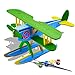 Bfun Wood 3D Weapon Puzzles Hydropplane 3D Woodcraft Kit Assemble Paint DIY 3D Puzzle Toys for Kids Adults the Best Birthday Gift