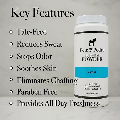 image for Pete & Pedro BODY & BALLS POWDER (FROST - COOLING SENSATION) Talc-Free