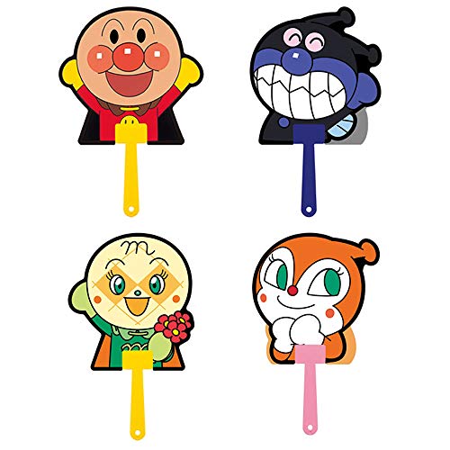 セット まんがキャラクターうちわ アンパンマンセット(40本入) /団扇 アニメ マンガ 漫画 2741