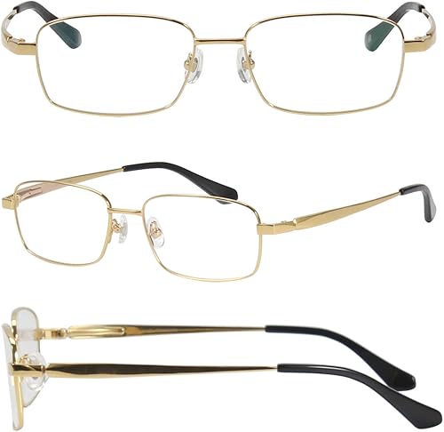 Miniatura 2 de Agstum Titanio Full Rim Durable Gafas Marco Óptico Gafas