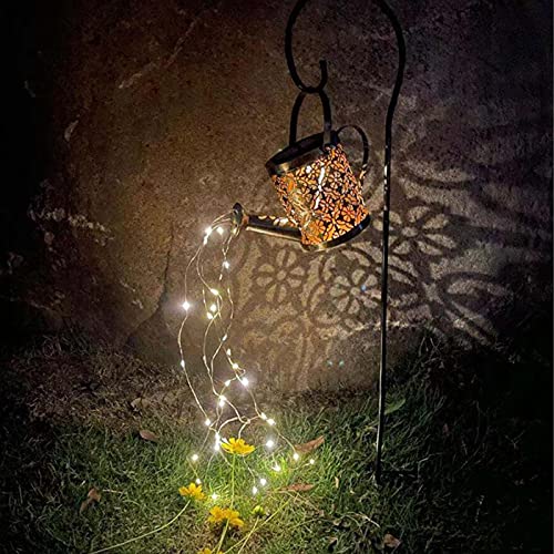 LOVIVER Abajur de Chão para Regador Solar Abajur de Jardim Decorações de Jardim