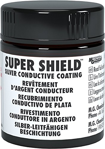MG Chemicals 842AR-15ML Print Conductive Paint, Silver