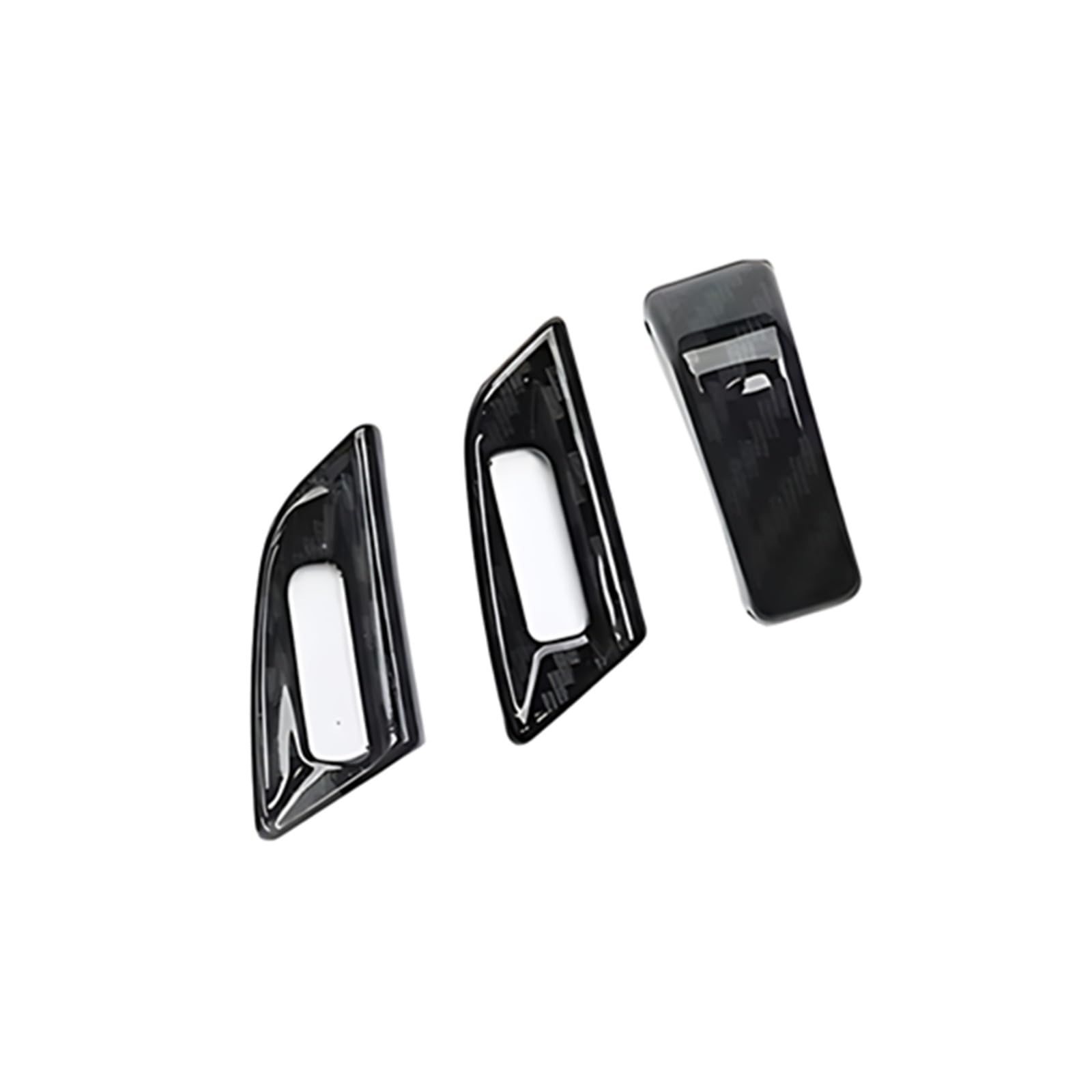Dashboard Air Vent Frame Compatible with Peugeot for 3008 5008 GT for Hybrid 2016-2023 Car Center Air Vent Trim Frame Air Outlet Decorative Cover Sticker