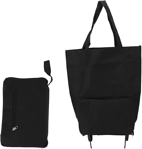 Miniatura 4 de Cosiki Carro utilitario para exteriores, negro, adecuado para camping, viajes cortos y uso al aire libre