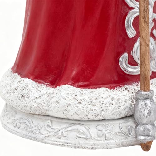 Sculpture de Père Noël idéale pour étagère et table de salon - 8