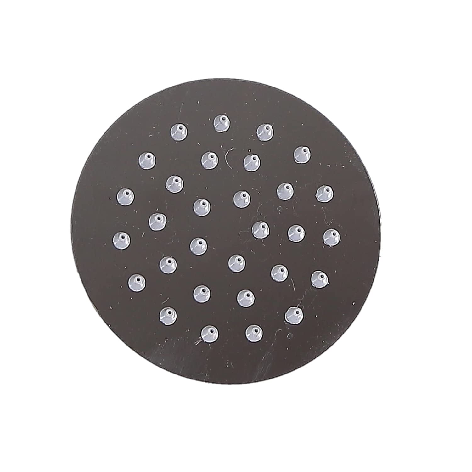 ZENZERO® - SOFFIONE DOCCIA in acciaio inox - ugelli anticalcare - getto a pioggia - Pezzi 1-10cm (Ø TONDO)