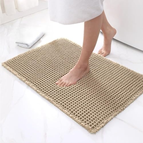 IWEJ ���n���b�t���o�X�}�b�g ���������z�����t���A�}�b�g ����~�ߑ��}�b�g �����h�L �J�[�L (43*60cm,�J�[�L)