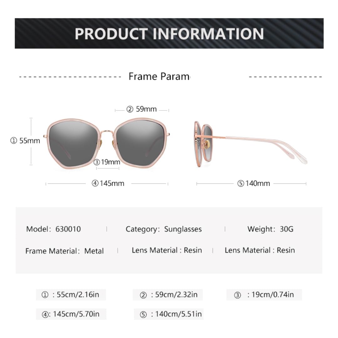 Occhiali da sole Uv400 moda acetato occhiali da sole donna