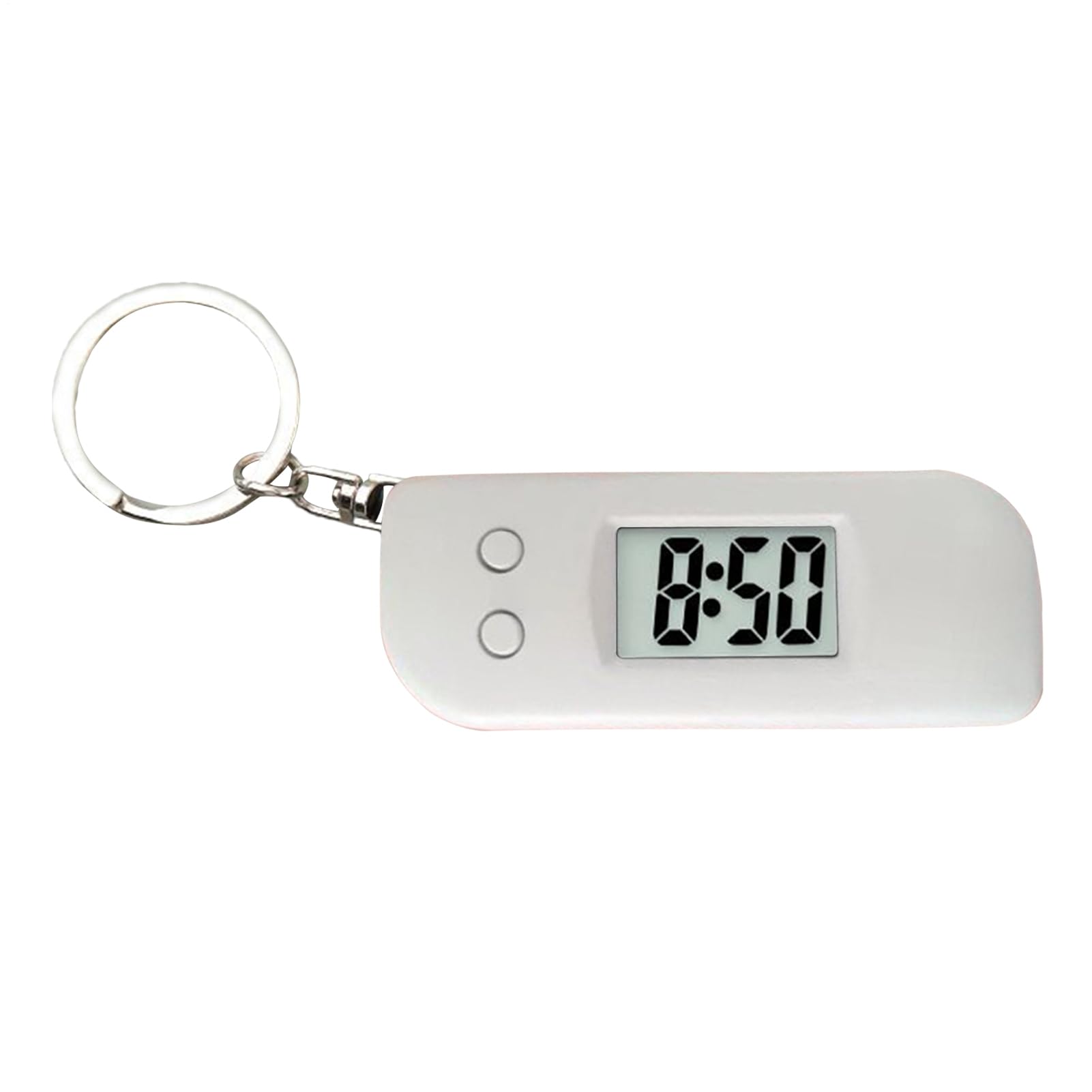 Keychain Watch Digital,Glow-in-The-Dark Pocket Watch Keyring with LED Display for Travel - Clock Keychain for Youth Teens Boys Girls Women Family Friends Athletes Son Daughter