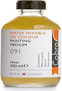 Cobra Water Mixable Oil Colour Painting Medium - 250ml Bottle