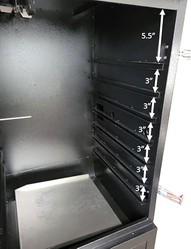 Pellet Pro® 2300 Vertical Pellet Grill Smoker Double Wall Cabinet Free Cover And Convection Fan - Home Delivery #TOP3