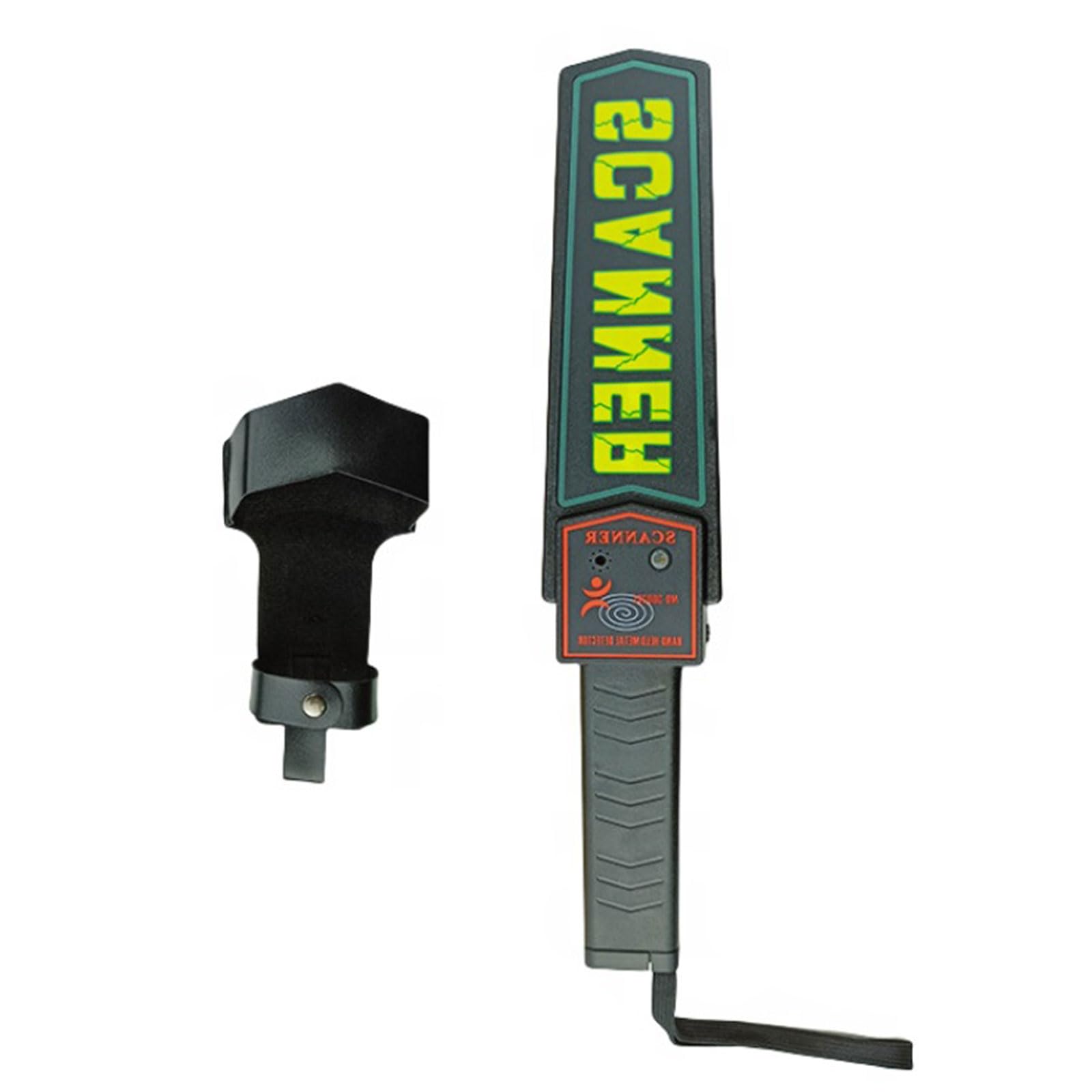 Mekalero Green/Red Sensitivity Handheld Metal Detector With Sound Shaking Alert Abs For Security Check In Schools Airports Event Metal Transducer