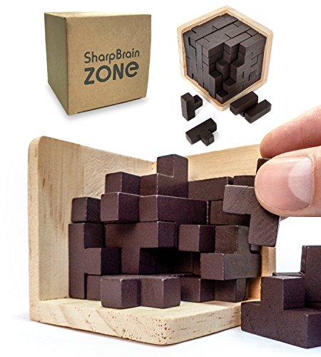 3D-Wooden-Brain-Teaser-Puzzle-by-Sharp-Brain-Zone-Genius-Skills-Builder-T-Shape-Pieces-with-Tetris-Fit-Educational-Toy-for-Kids-and-Adults-Explore-Creativity-and-Problem-Solving-Gift-Desk-Puzzles