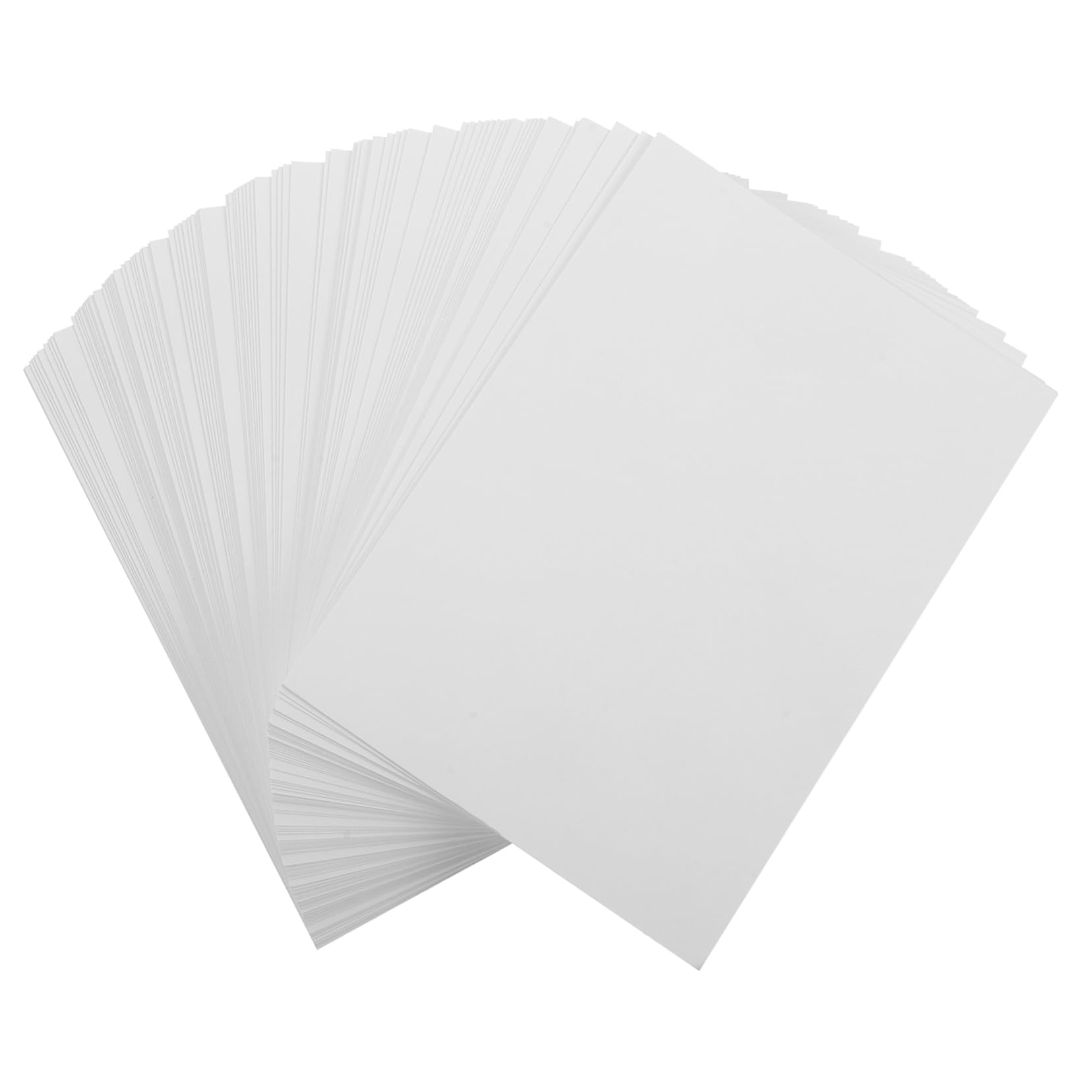 NUOBESTY 4 Sätze Fotopapier Büroklammer Machen Decoupage Paper Grad Modern Vier Druckerpapier Glossy Paper Fotodruck Photopapier Printing Hochglanzpapier Druckpapiere Weiß 100 Blatt*4