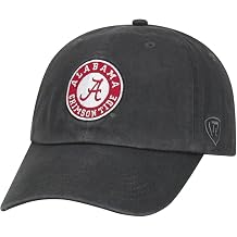 Collegiate Charcoal Team Logo Adjustable Hats