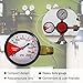 Kegconnection, LLC - Kegconnection Regulator Gauge 0-2000 PSI - Right Hand Thread - Kegerator, Homebrew, Draft Beer Keg