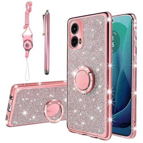 Coque Motorola Moto G 5G 2024 antichoc avec sangle de maintien