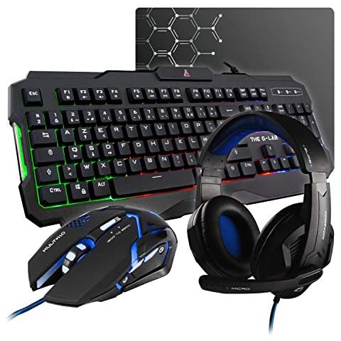 G-LAB Combo ARGON - Pack Gaming 4 en 1 Cover