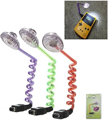 Worm Screen Light Led Illumination Night Lamp with Packing for GBC GBP for Gameboy Color for Gameboy Pocket Console