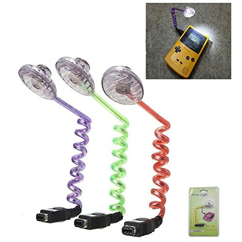 Melocyphia Worm Screen Light Led Illumination Night Lamp with Packing for GBC GBP for Gameboy Color for Gameboy Pocket Console