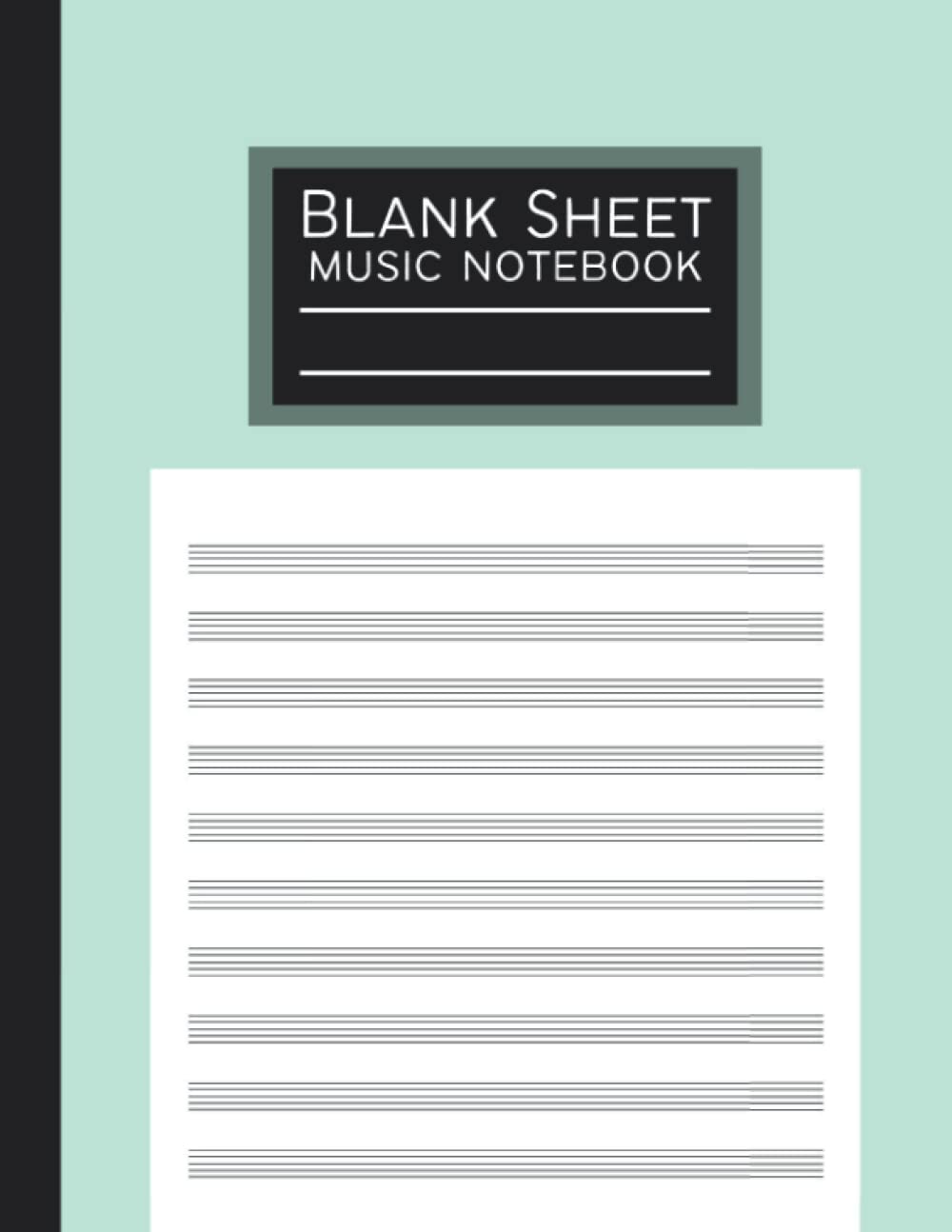 Cahier de musique 120 pages grand format carnet de notes