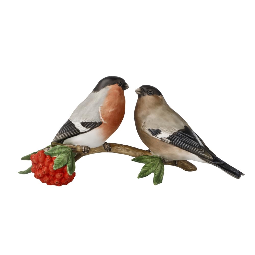 Goebel Pair of Bullfinch Songbirds Figurine