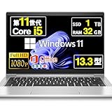 【整備済み品】 ノートパソコン Probook 430 G8 13.3インチ Core i5-1135G7 第11世代 Windows11 Office 2021搭載 Wi-Fi type-C HD (SSD1TB メモリ32GB) image