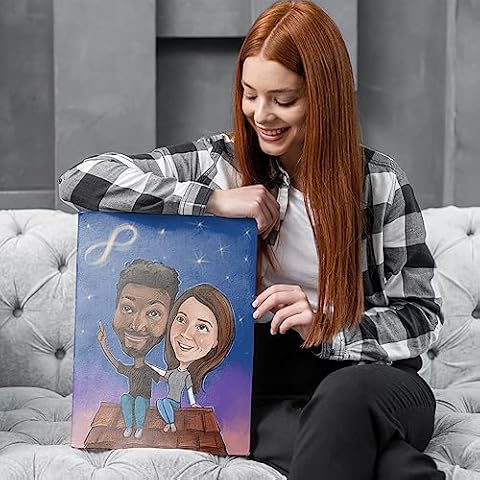 Custom Caricature Drawing by GiveALaugh Cover