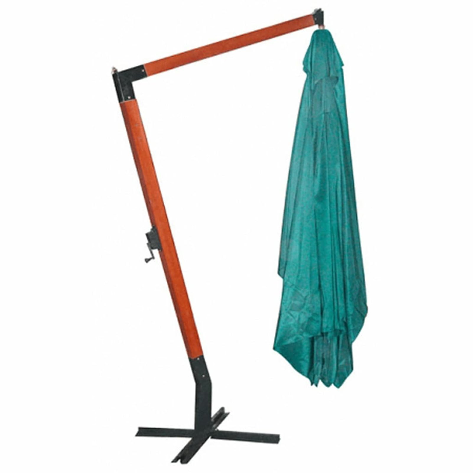 ARKEM Ampelschirm Melia 300x400 cm Grün Sonnenschirm SchutzhüLle Ampelschirm