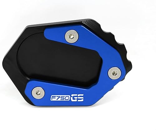 Miniatura 8 de For BMW F 850 GS F850GS F750GS F850 GS 2018-2022 Motorcycle Foot Side Stand Pad Plate Foot Stand Extension Pad CNC Support Plate Enlarger Pad Anti