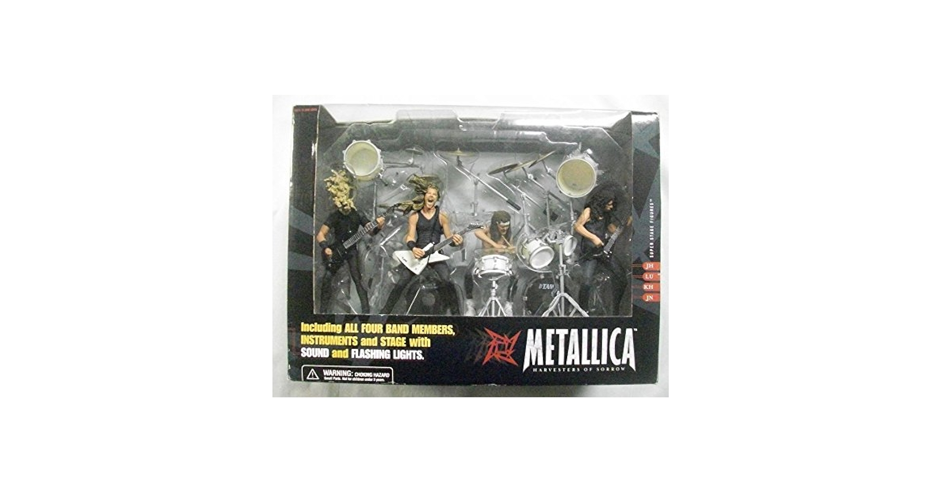 Metallica Harvesters of Sorrow Super Stage Figures ENTIRE