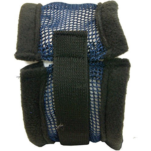 Intrepid International Miniature Horse Fly Masks, Navy Fly Mask for Horses, Lightweight & Breathable with Sun Protection, See Through Mesh Material Prevents Rubbing, Touch Tape Closure