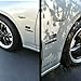 US American Flag x 2 Chrome Metal Decal Emblem Sticker Subdued for Auto Truck Car US American Flag Chrome Decal Sticker Auto Bumper Sticker US Flag Decal Sticker for Car Truck - 4 x 7.62cm