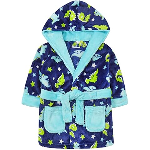 Minikidz Dinosaur Print Fleece Gown for Toddlers Cover