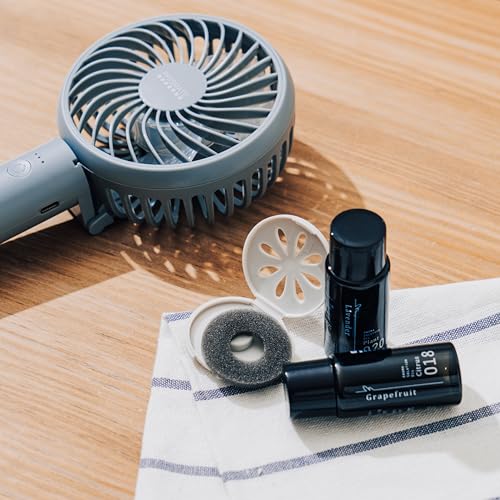 PRISMATE(プリズメイト)『静音ハンディファンアロマトレイ付』