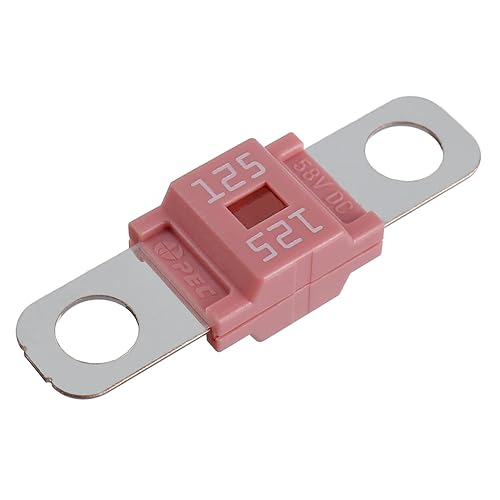 Miniatura 2 de BOJACK AMIMidi 125A Fusible de alta corriente  Fusible atornillado de 125 amperios para coches, camiones, vehículos de construcción, autobuses,