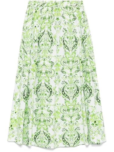 Articolo: WA5173T4853 M9530 Liu Jo Donna Gonna Lunga Cotone Verde 44