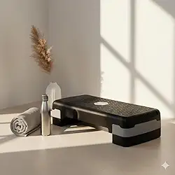 Step Academia Exercícios Funcional Ajustável Treino Fitness Ginastica 2 Niveis Polietileno