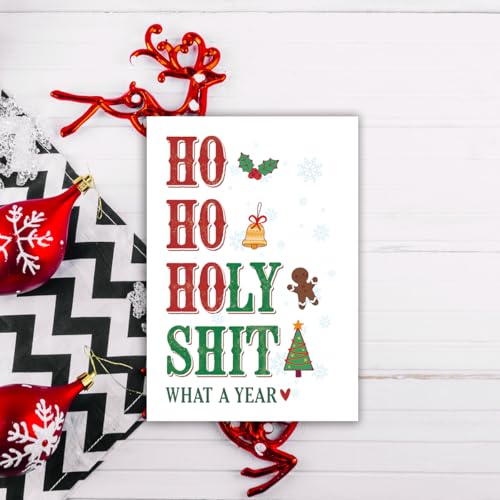 RUALOVE Snarky Christmas Cards DROPS TO - image 3