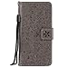 Produktbild Docrax iPhone 8/7/iPhone SE 2020 Handyhülle, Hülle Leder Case mit Standfunktion Magnetverschluss Flipcase Klapphülle kompatibel mit Apple iPhone7/iPhone8 - DOHHA130021 Grey