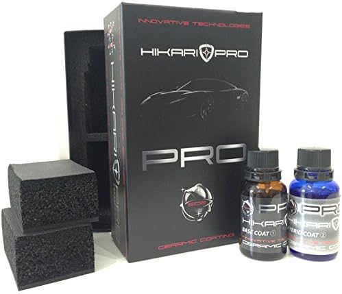 ガラスコーティング Hikari Pro Kit 2層タイプ 完全硬化型 車 メンテナンス 保護 耐久 5年間 ノーワックス 洗車 簡単 お手入れ Diy 日本製 99 Off