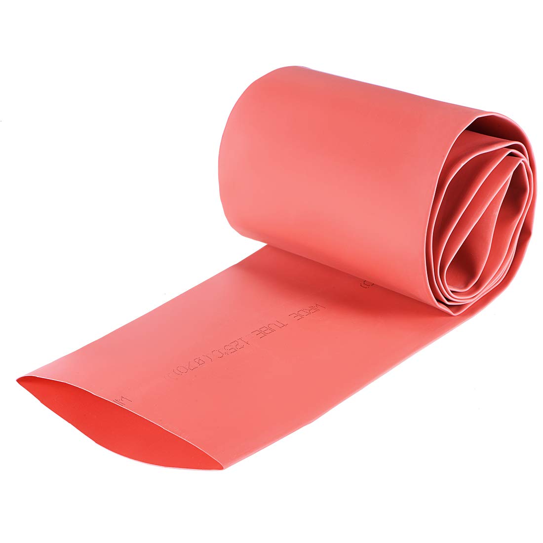 Gaine Thermorétractable Noire 70mm Diamètre 2:1 - Tube Polyoléfine 1m Sourcingmap