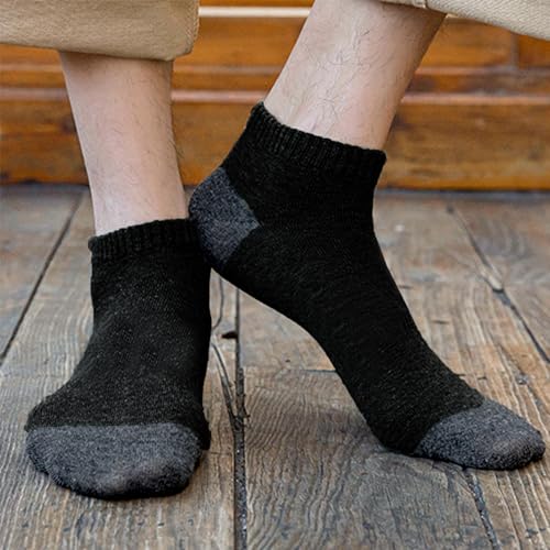 Image of 12-30 Pairs Low Cut Ankle Socks for Men Thin Breathable Casual No Show Athletic Socks Bulk